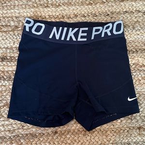 Woman’s Nike Pro Athletic Shorts